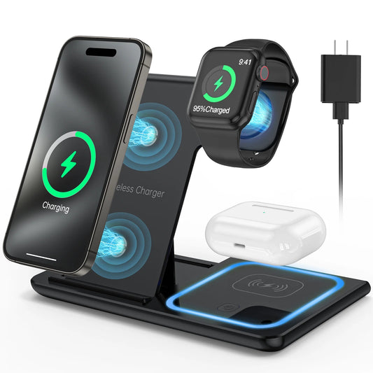 Extra Fast 3 in 1 Wireless Charger